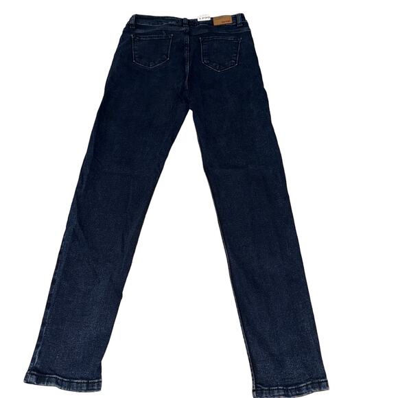 IT'S BASIC 1981 Women's Denim Jeans, Classic Straight Leg, 31, Gray'ish/Blue - Picture 4 of 5